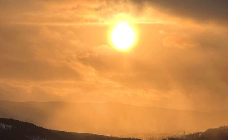 Sunset over Åre, Sweden - Steven Jones - March 2023