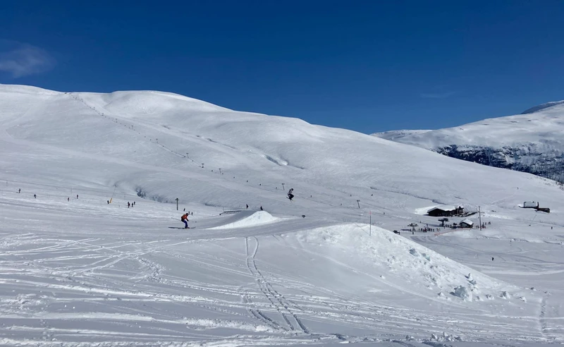 Slopes at Myrkdalen, Norway - Sarah Manecksha - April 2023