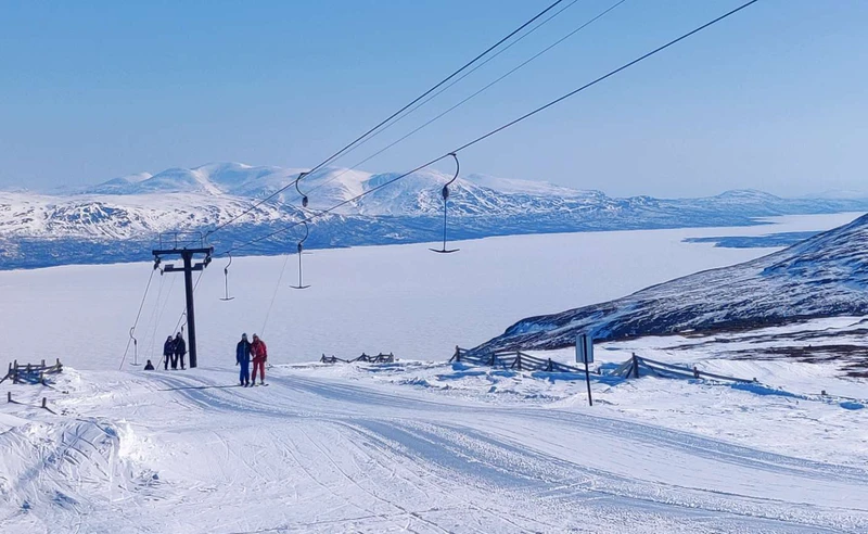 Views at Bjorkliden, Sweden - Magdalena Richardson - April 2023