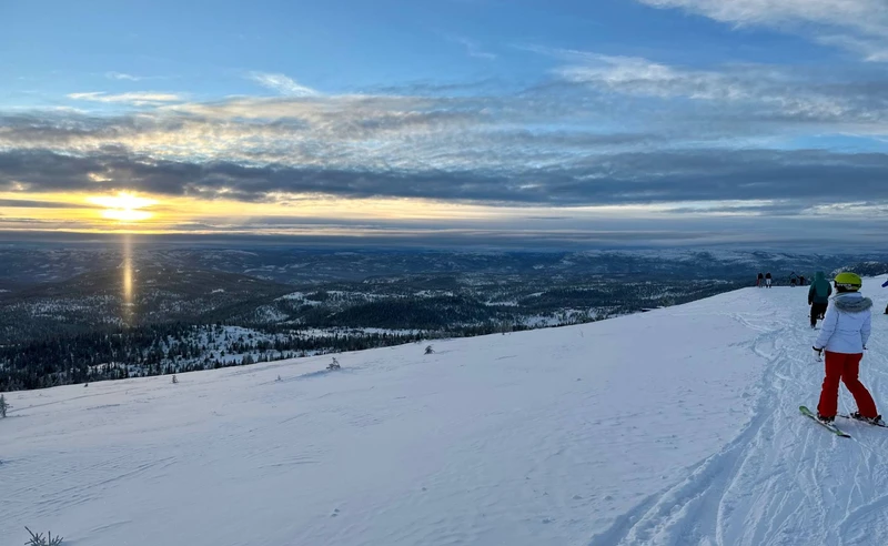 Panoramic views from Norefjell, Norway - Nick Collins - January 2024