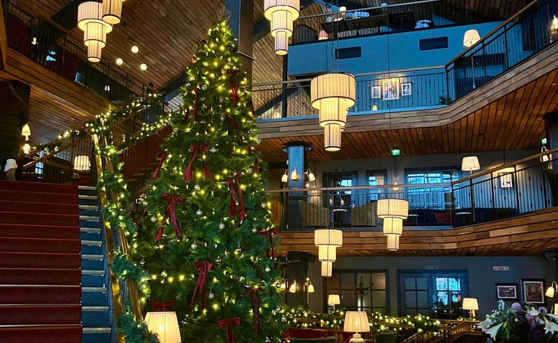 Fýri Resort at Christmas, Hemsedal, Norway - Nicola Kirk - January 2024