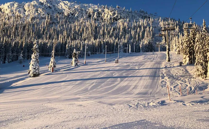 Ski slopes at Kvitfjell, Norway - John Greenhalgh - January 2023