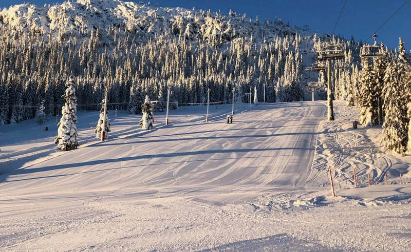 Ski slopes at Kvitfjell, Norway - John Greenhalgh - January 2023