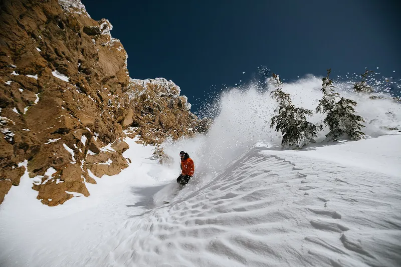 Powder Snowboarder Mammoth © Alterra Mountain Company