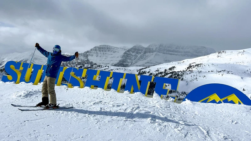 Craig in Banff Sunshine Village