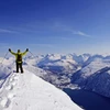 Guided ski touring in Narvik, Norway © visitnarvik.com - Jan Andre Jansen