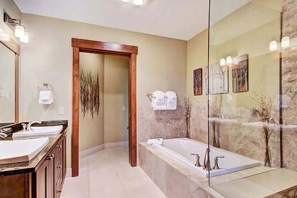 660eab2b81af02 3 Bed Condo bathroom One Ski Hill Place Breckenridge USA