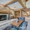 Mountain Thunder Lodge - Lobby Seating Area and Fireplace