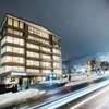 The Maples Niseko - Exterior at Night
