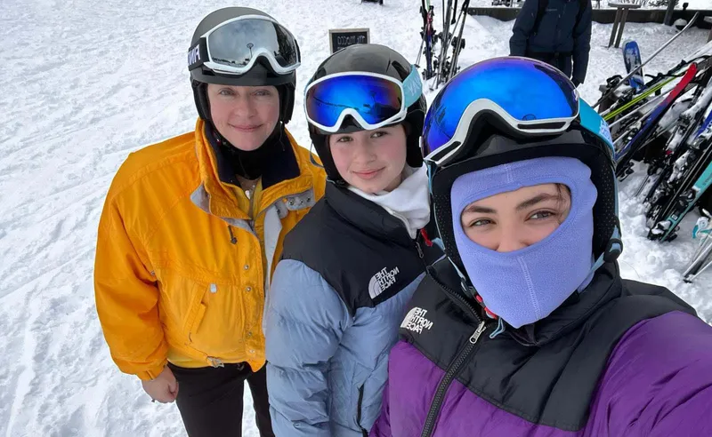 Family photo, Trysil, Norway - Tiffany Genish, February 2024