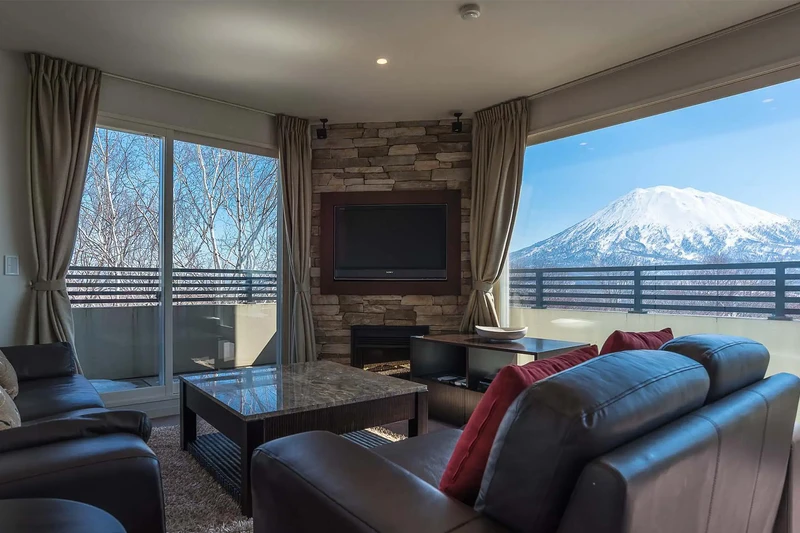 The Freshwater Niseko - Living Area © Niseko Alpine Developments