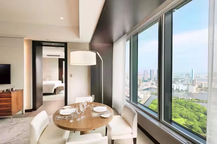 66210293d583e Conrad Tokyo Japan King Suite Corner View Hilton