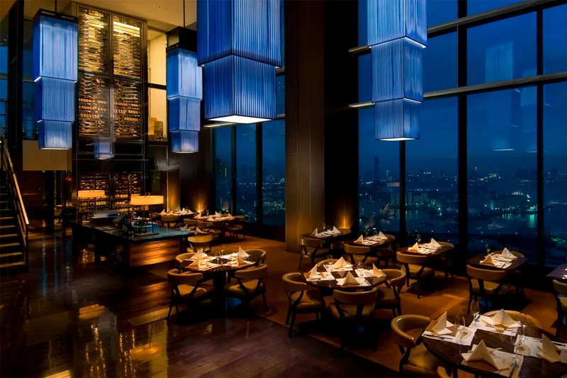 Conrad Tokyo View from China Blue Restaurant
