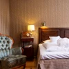 A room in the Fretheim Hotel