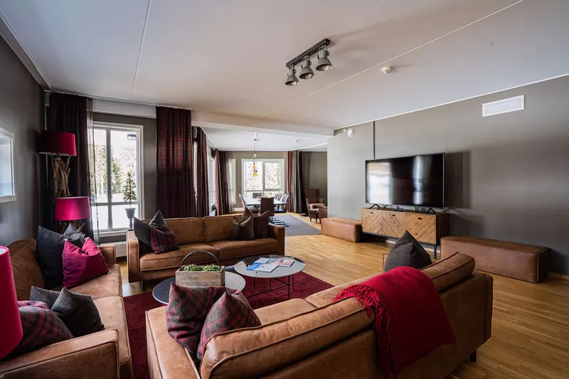 663e3651d0d25 Living Area Alpine Suite Radisson Blu Resort Trysil