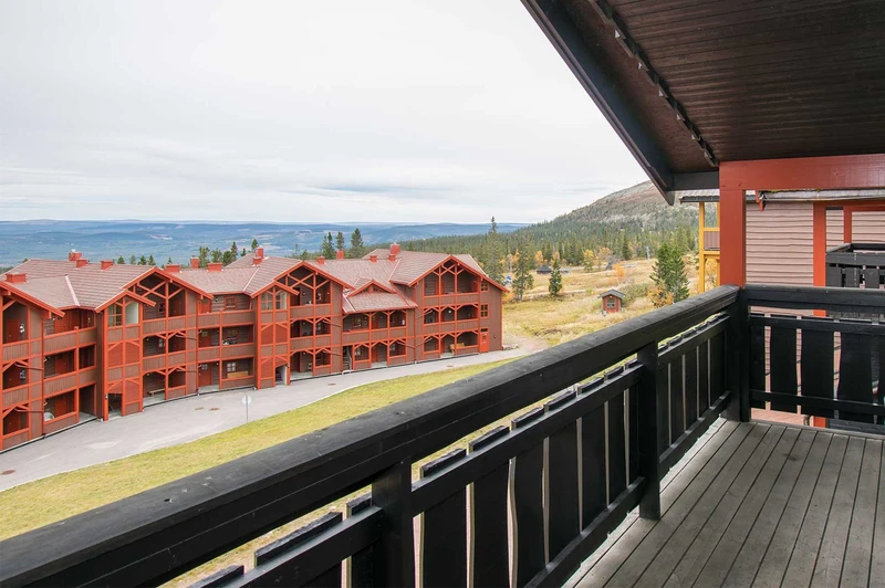 66438a096f976 Fjellblikk Balcony View Trysil Norway Skistar