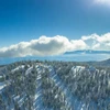 Aerial view of Northstar and Tahoe © Hamill, Vail Resorts