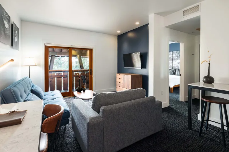 664f1add5c377 Gravity Haus Truckee Tahoe Idlewild living space Gravity Haus Hotels