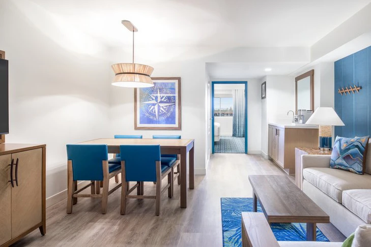 6655a758d6532 Standard King Room Dining Area Margaritaville Resort Lake Tahoe USA