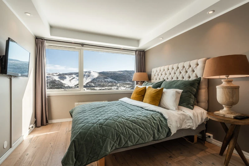 6659e02b81f4f Ustedalen Hotell Hotel Apartment Bedroom