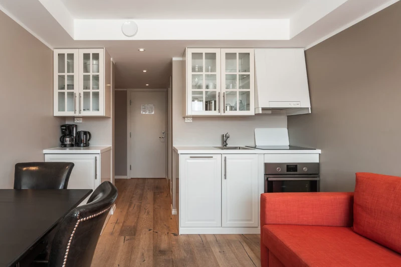 6659e02be29ce Ustedalen Hotell Hotel Apartment Kitchen Area