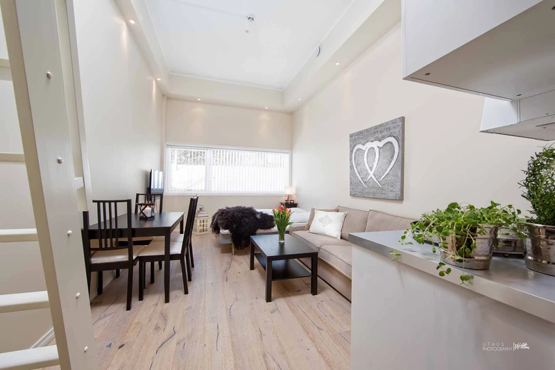 6659e206e2bcf Ustedalen Hotell Studio Apartment Living Area