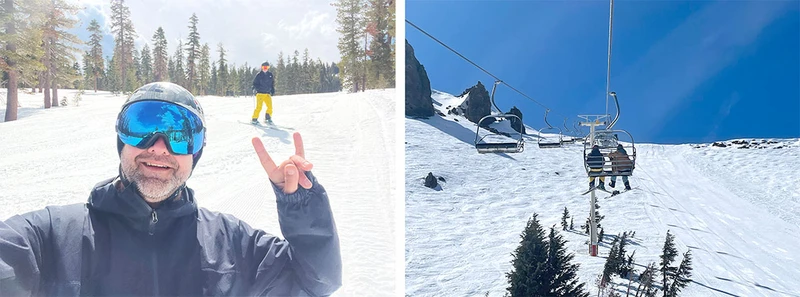 66742be3496cc Andy and Rupert Lake Tahoe Trip April 2024 Northstar Selfie and Kirkwood Chair