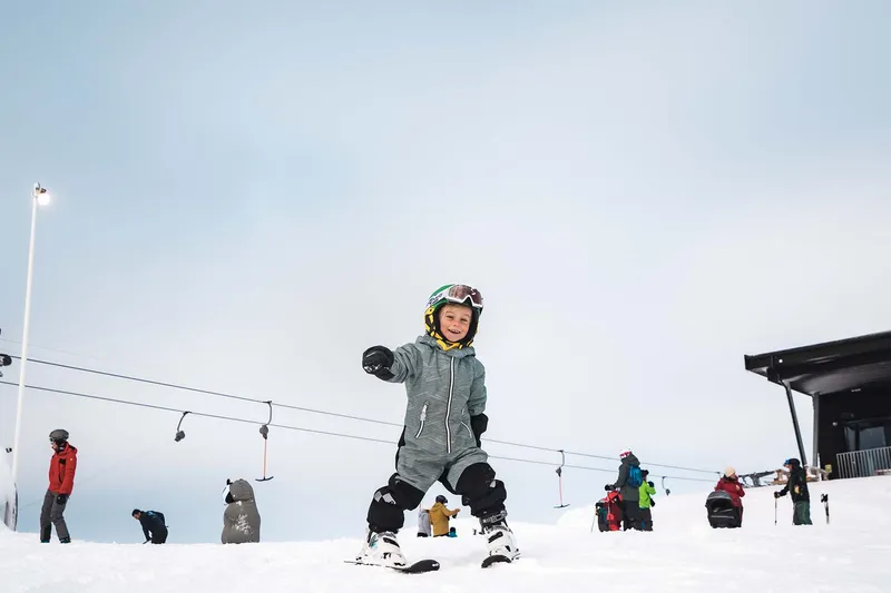 667d8cfe0bf6d Voss Resort Kid skiing N Ho S Jon Hunnlvatn