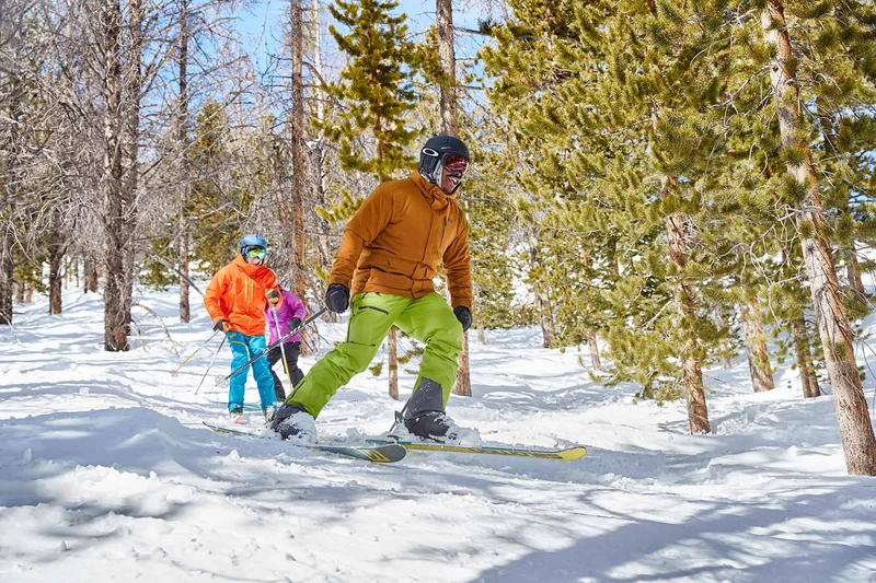 6682b63283bc2 Skiers decending lower slopes at Breckenridge Vail Resorts Maguire