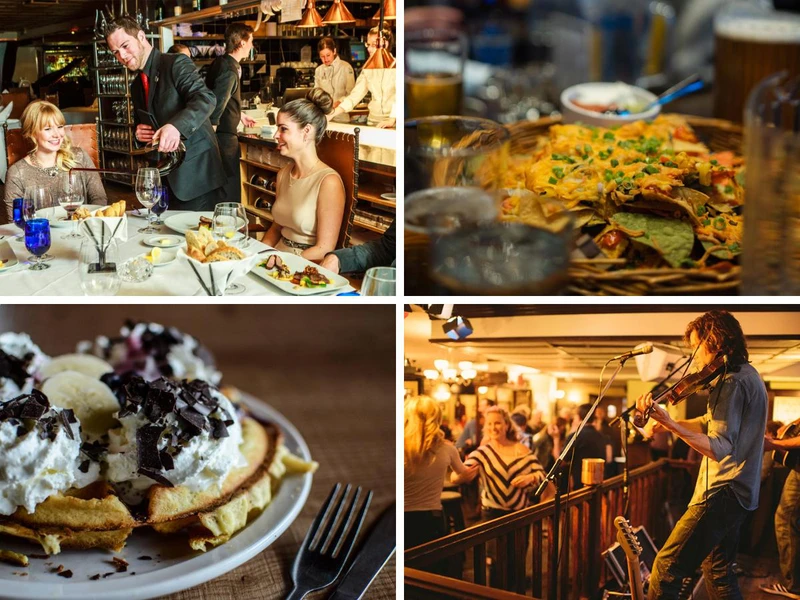 6697e88f15d3e Bearfoot Bistro GLC Nachos Crystal Hut Waffles Dubh Linn Gate