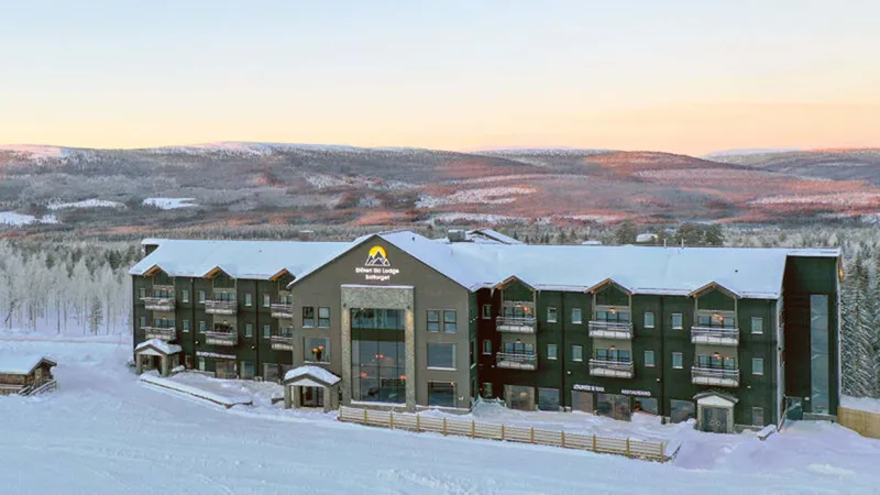 669e4631454bb Ski Lodge Soltorget Exterior in Winter