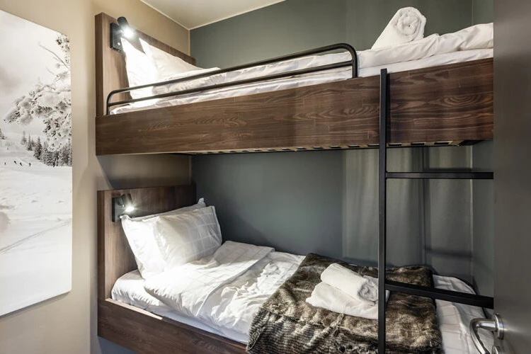 669e5b560377e Ski Lodge Soltorget 4 Bedroom Bunk Room