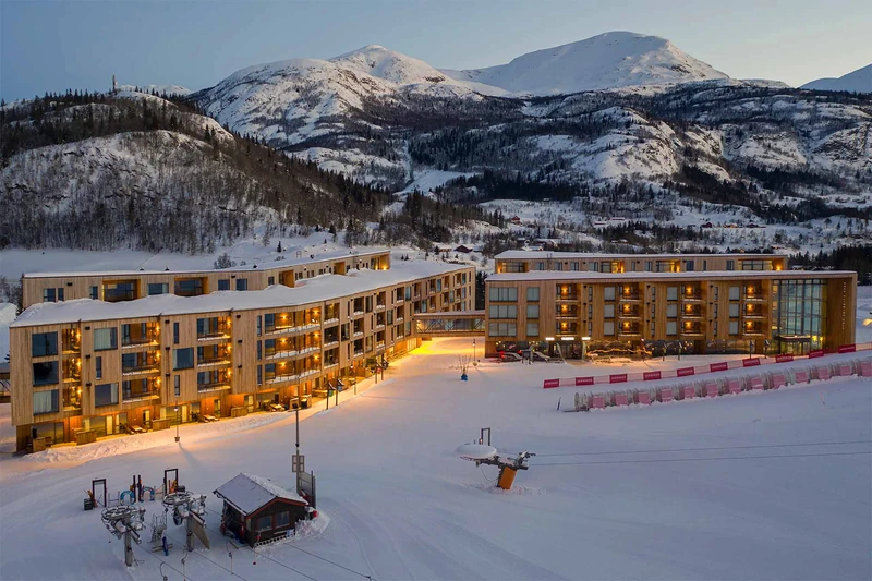 66a0d09628ea1 Ski Star Lodge Hemsedal Slope Side Exterior Winter Ola Matsson