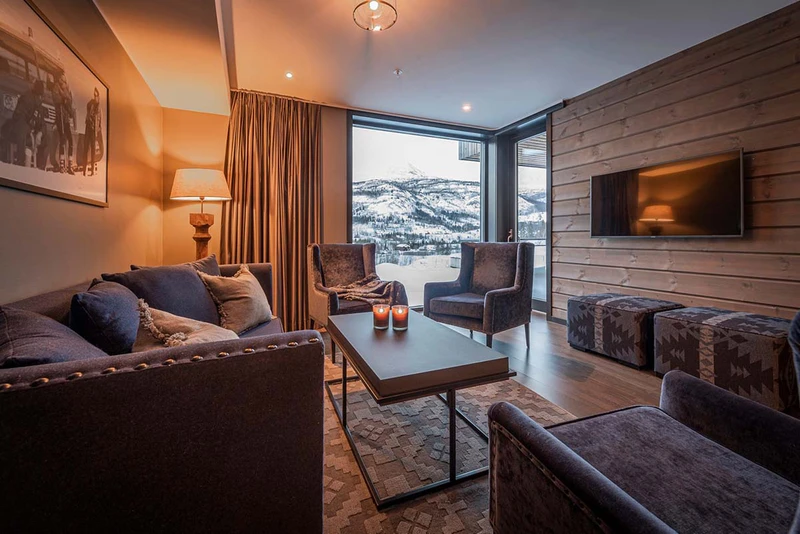 66a27a9b5cf4c Ski Star Lodge Hemsedal 4 bed Apartment Living Area