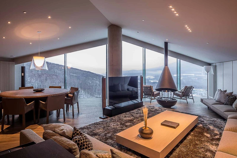 66a383a8e3c77 MUWA Niseko 4 Bedroom Penthouse Living Area