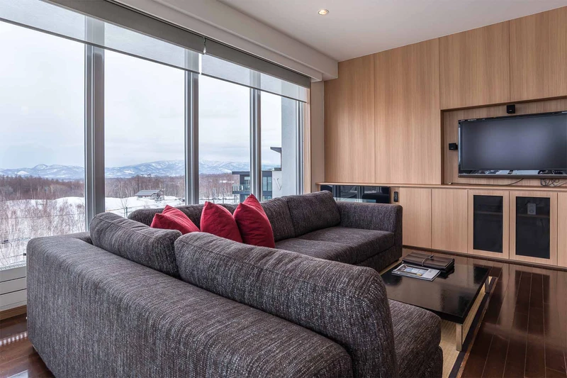 66a3bbb15dcba Snow Crystal 2 Bedroom Apartment Yotei Deluxe Living Area