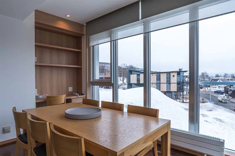 66a3c0b99f38b Snow Crystal 3 Bedroom Apartment Yotei Delux Dining Area
