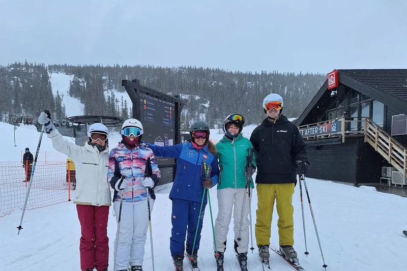 Connor Green - Skiing in Gausta