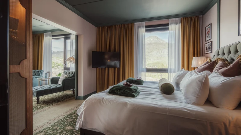 66bf299595ee1 Fyri Resort Suite Bedroom Side Angle