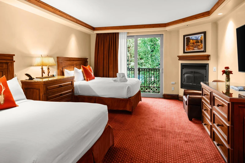 66d6cf441264e Tivoli Lodge 2 Queen Mountain View with Fireplace