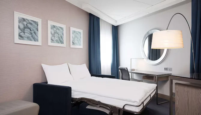 66d6d988cba8f Radisson Blue Airport Family Room Sofabed