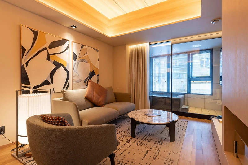 66d6f02c42c1b Niseko Kyo One Bedroom with Onsen Living Area
