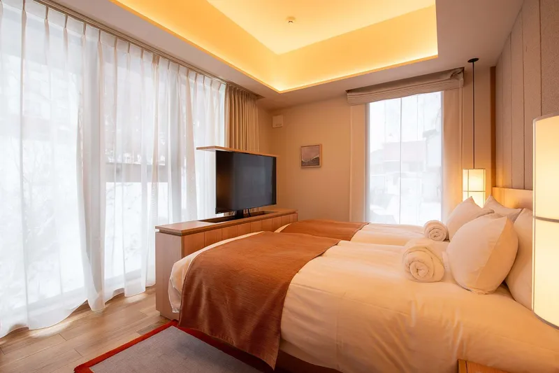 66d6f13054506 Niseko Kyo Two Bedroom with Onsen Bedroom 2