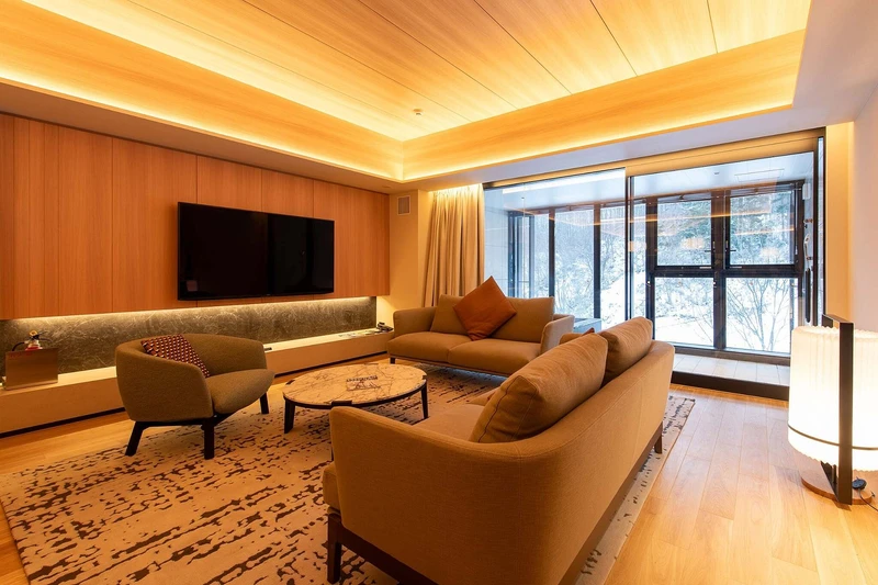 66d6f290c0b51 Niseko Kyo Four Bedroom with Onsen Living Area