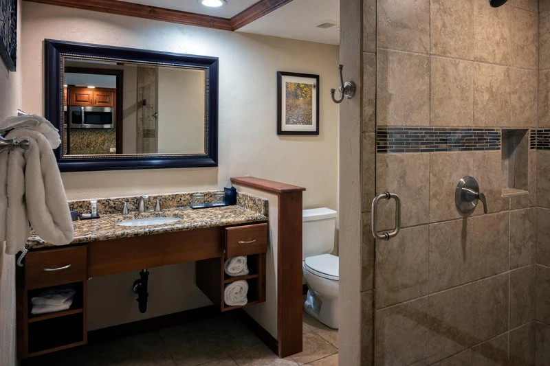 66d72f53a97cb Beaver Run Resort Summit Suite Bathroom