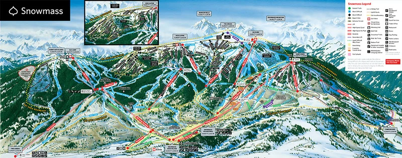 Aspen Snowmass Trail Map 2023