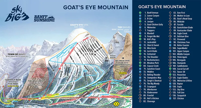 Banff Trail Maps 2024