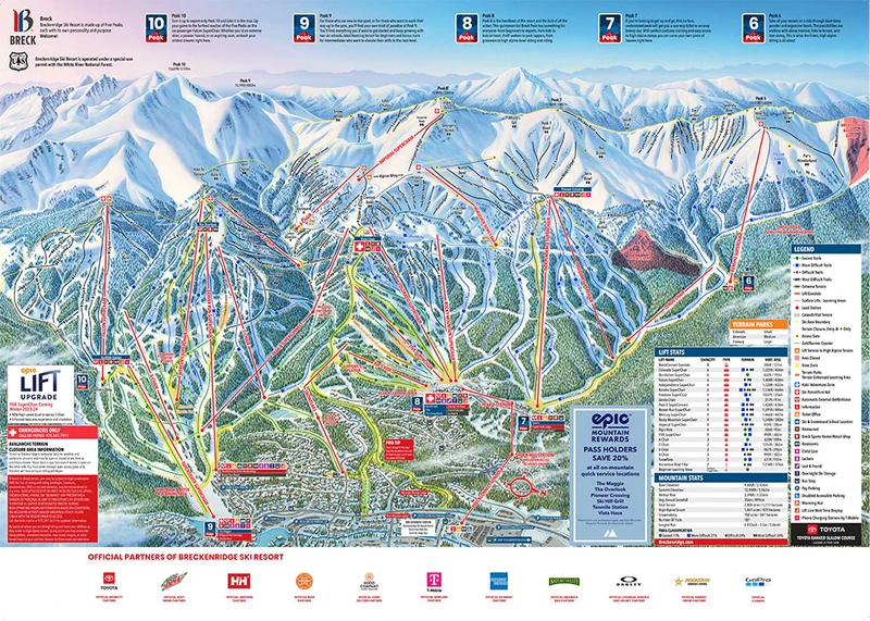 Breckenridge Trail Map 2023