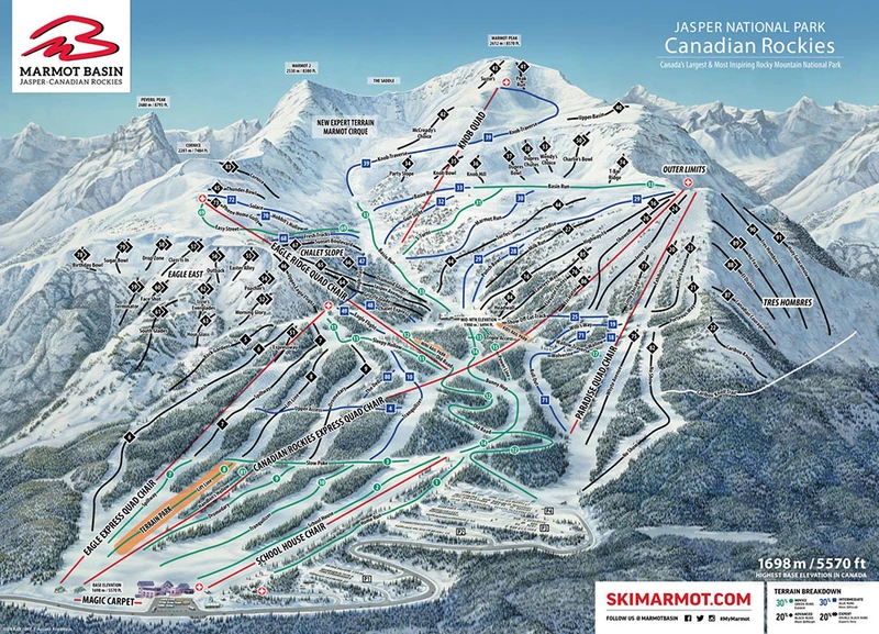 Jasper Trail Map 2024