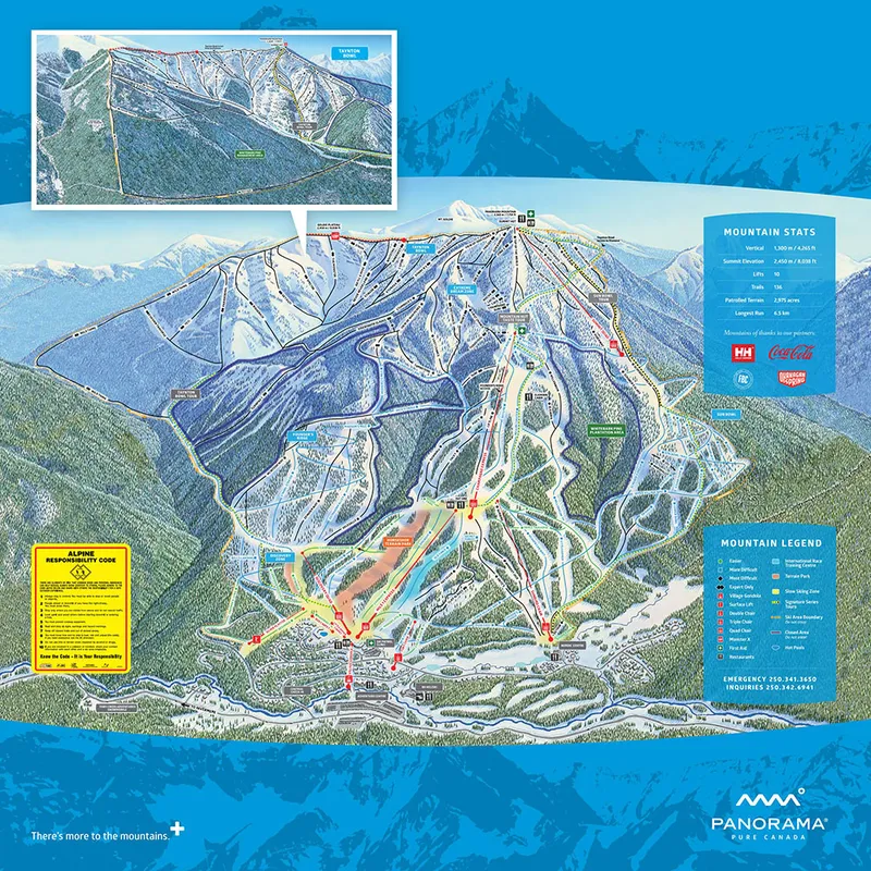 Panorama Trail Map 2023
